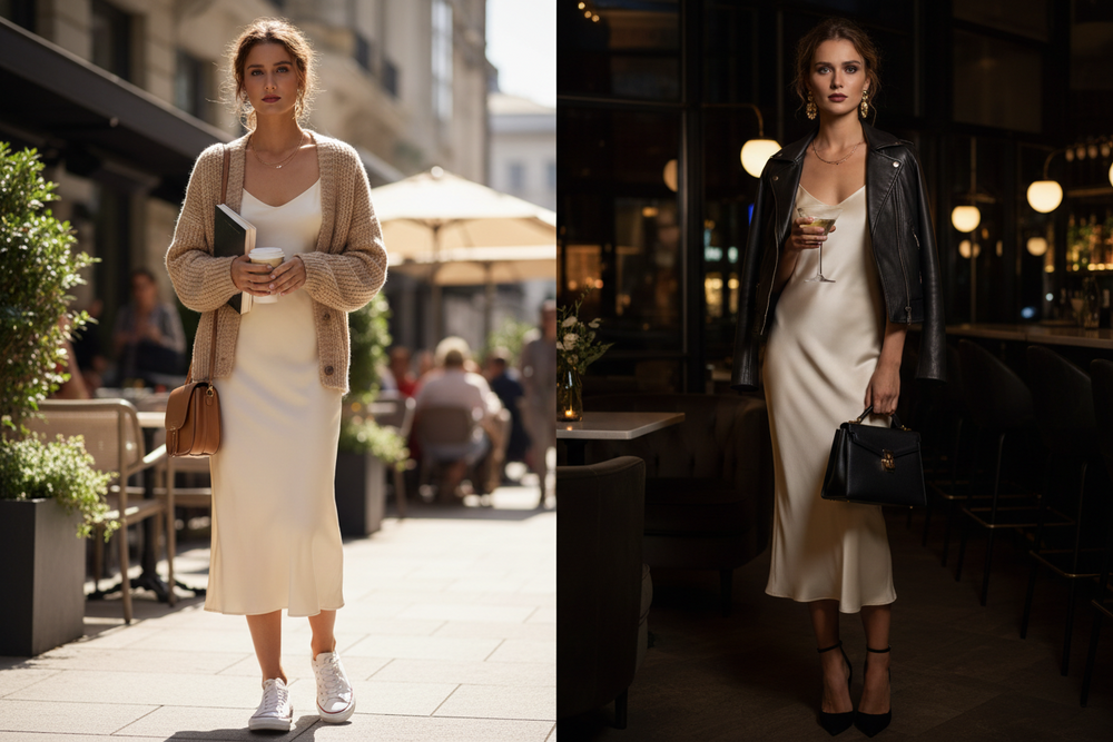 Day-to-Night Outfit Ideas (One AI Swap)