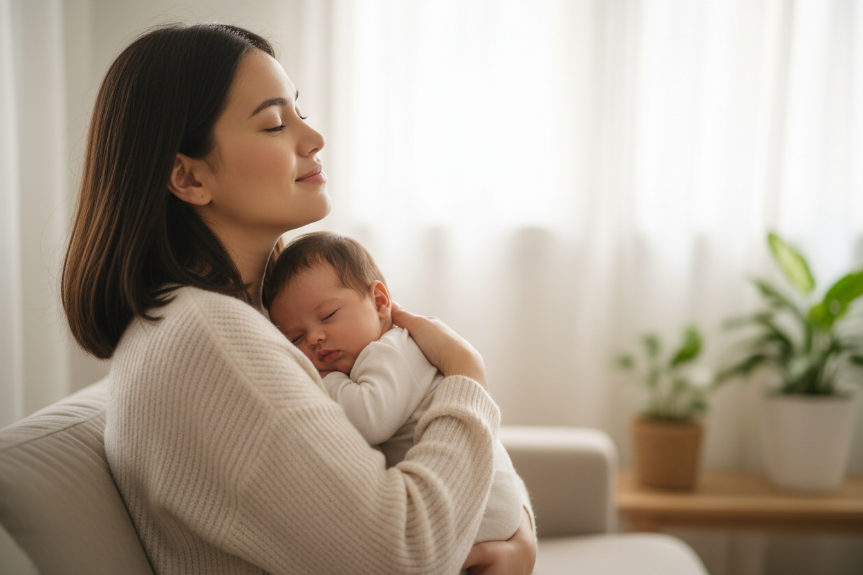 How can AI help moms?